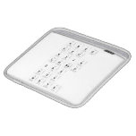 abc|d
 efg
 hijk
 lm|nop
 qrs
 tuv
 wxyz  iPad Sleeves