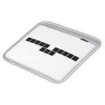 LONDON STREET
 SIGN  iPad Sleeves