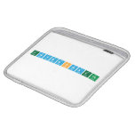 gwyddoniaeth  iPad Sleeves