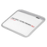 Ulica Perice i Viktora Kirčanski  iPad Sleeves