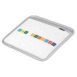 Tabla periodica  iPad Sleeves
