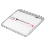 CAROL PEACHES AVE  iPad Sleeves