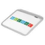 Molecular  iPad Sleeves