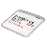 Banford's Gin  Palace  iPad Sleeves