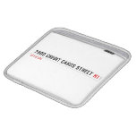 7800 Credit cards street  iPad Sleeves
