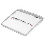 Carpetbagging Shithouse street  iPad Sleeves