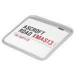 ASCROFT ROAD  iPad Sleeves