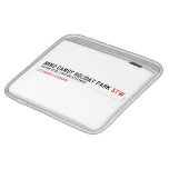 MIND CANDY HOLIDAY PARK  iPad Sleeves