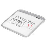 Yushantha  Street  iPad Sleeves