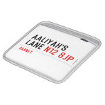 Aaliyah's  Lane  iPad Sleeves