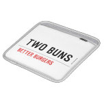  TWO BUNS  iPad Sleeves