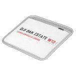 Old Oak estate  iPad Sleeves