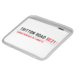 TRITTON ROAD  iPad Sleeves
