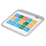 Debrah
 Ofentse
 Miranda  iPad Sleeves
