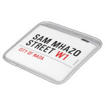 Sam Mhazo Street  iPad Sleeves