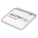 old street  iPad Sleeves