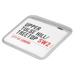 Upper  tulse hill/ Treetop  iPad Sleeves