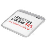 1 barkston gardens  iPad Sleeves