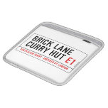 Brick Lane  Curry Hut  iPad Sleeves