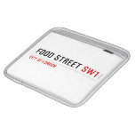 Food street  iPad Sleeves