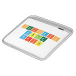 Periodic
 Table
 Write  iPad Sleeves