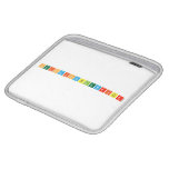 PeriodicTableWriter  iPad Sleeves