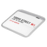 Yoshii Street  iPad Sleeves