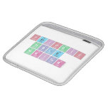 Periodic
 Table
 Writer  iPad Sleeves