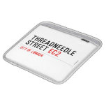 Threadneedle   street  iPad Sleeves