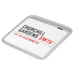 churchill gardens  iPad Sleeves