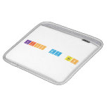 kiss my ass  iPad Sleeves