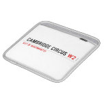 Cambridge Circus  iPad Sleeves