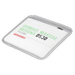 ISHMAEL MAKGAE MUSONA  iPad Sleeves