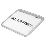 Malton Street  iPad Sleeves