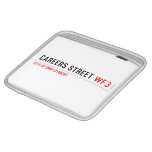 CAREERS STREET  iPad Sleeves