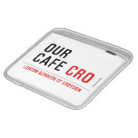 our cafe  iPad Sleeves