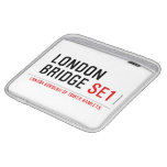 LONDON BRIDGE  iPad Sleeves