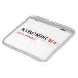 Recruitment  iPad Sleeves