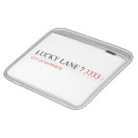 Lucky Lane 7  iPad Sleeves