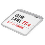 Bow Lane  iPad Sleeves