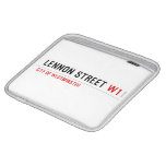 Lennon Street  iPad Sleeves