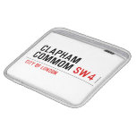 Clapham Commom  iPad Sleeves