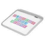 Periodic
 Table
 Writer  iPad Sleeves