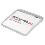 Mowbray Road  iPad Sleeves