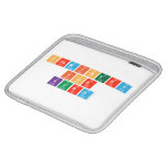 Chemistry
 For
 Kurd  iPad Sleeves