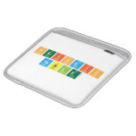 Periodic
 Table  iPad Sleeves