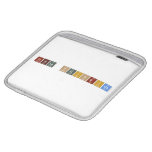 Tabla Periodica  iPad Sleeves