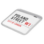 Poland Street  iPad Sleeves