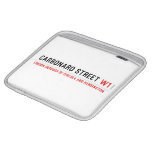 Carbonaro street  iPad Sleeves