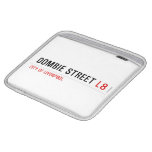  Dombie Street  iPad Sleeves